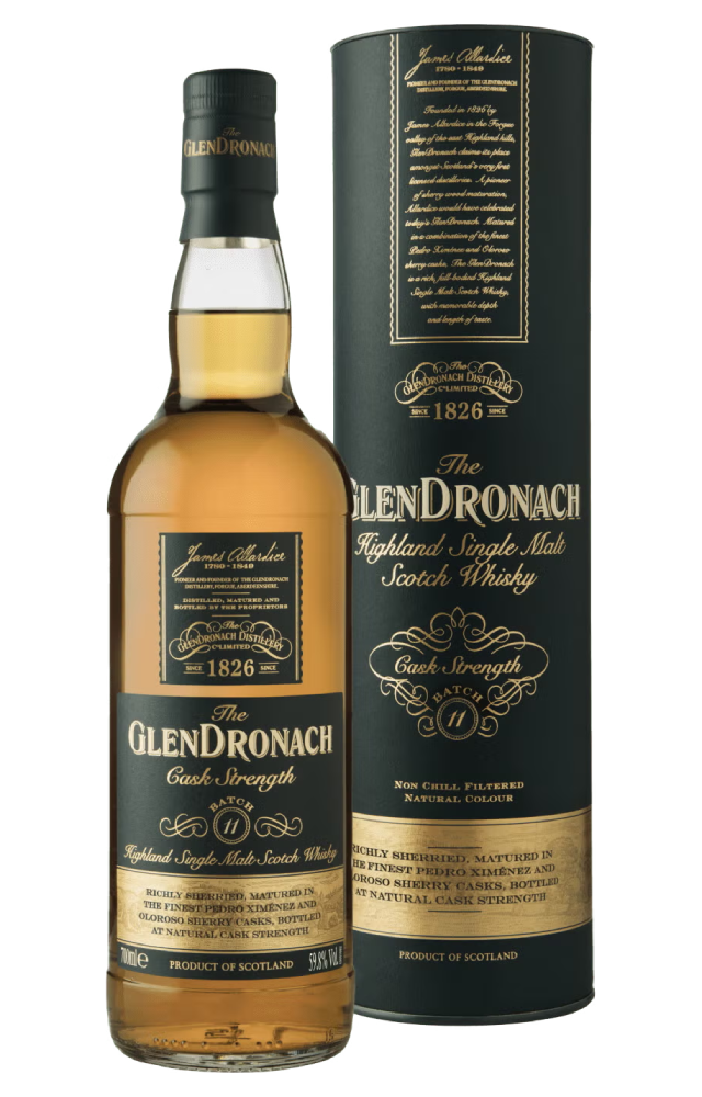 GlenDronach Cask Strength Batch 11 — Highland single malt cask strength Scotch