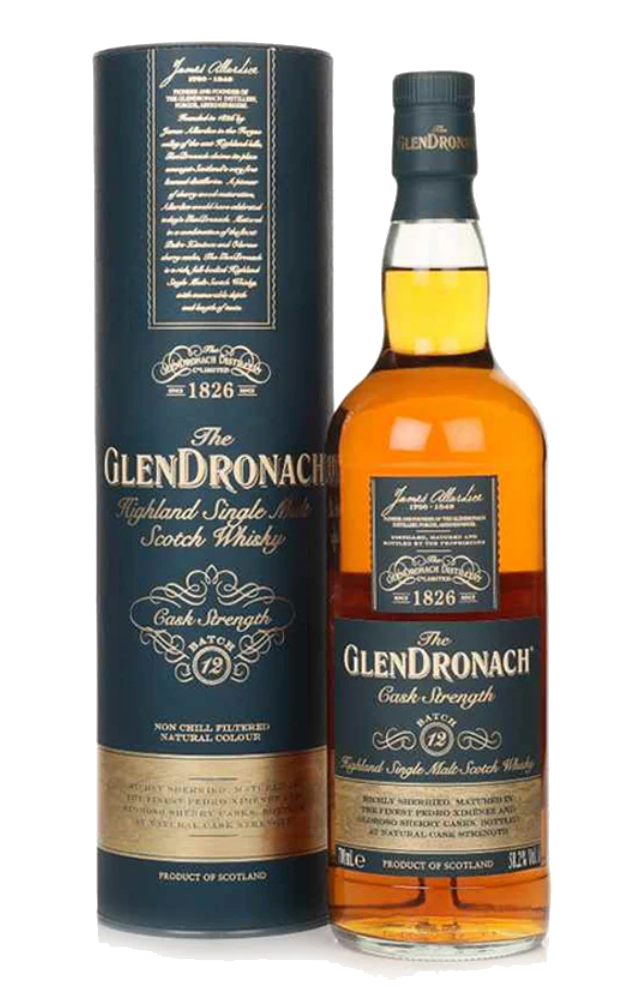 GlenDronach Cask Strength Batch 12 — Highland single malt cask strength Scotch