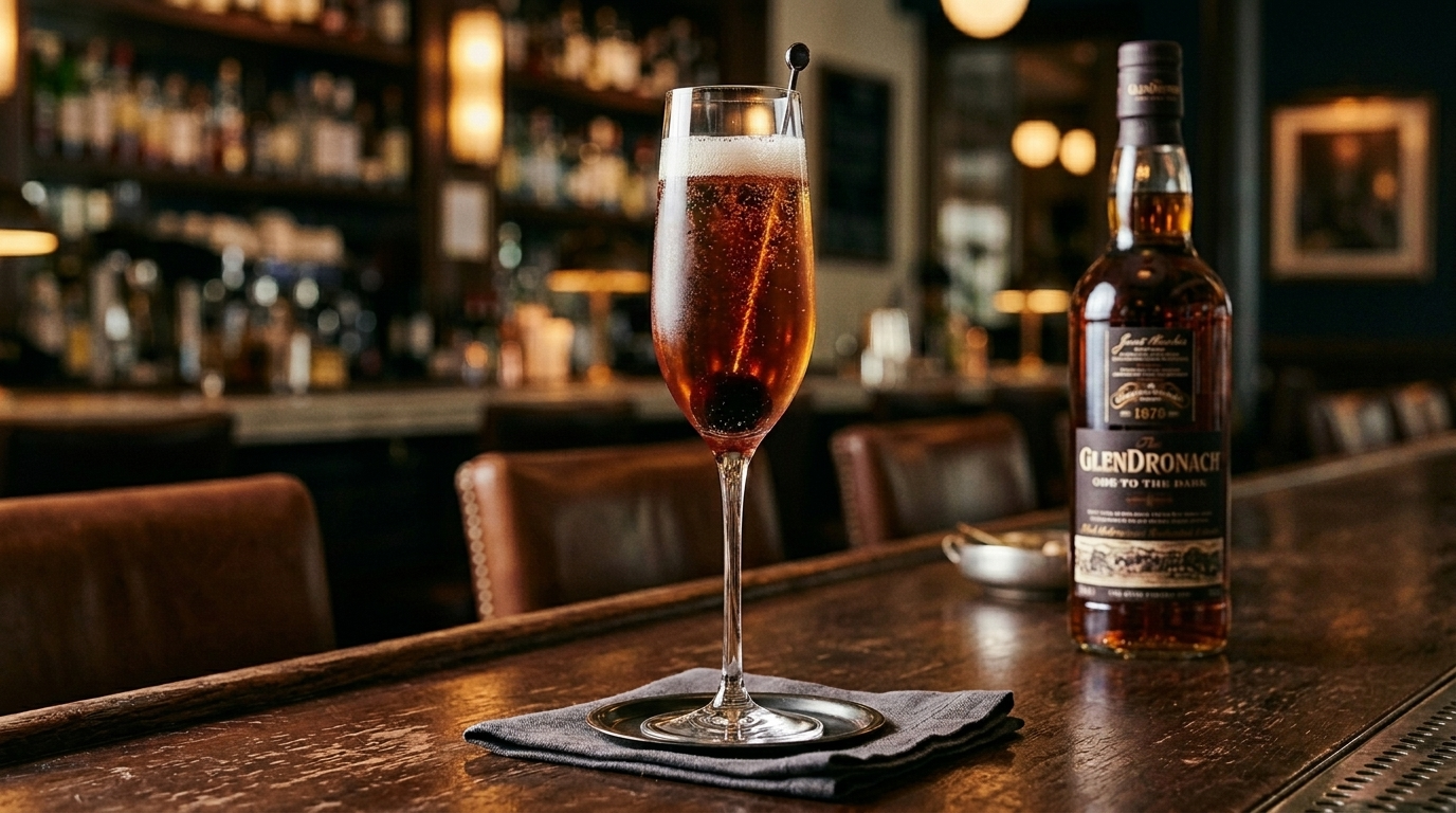 Ode Royale with GlenDronach Ode to the Dark