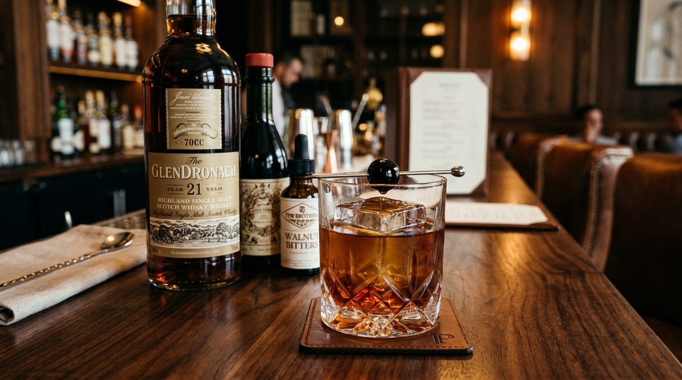 Parliament Rob Roy with GlenDronach 21YO